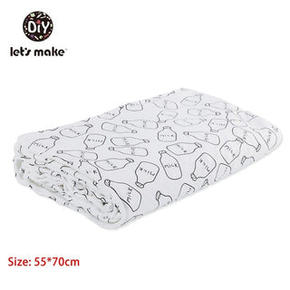 Buy type-1 1pc Baby Blankets Swaddle Baby Wrap Knitted Blanket for Kid Rabbit Cartoon Plaid Infant Toddler Bedding Swaddling Let&#39;s Make
