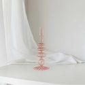 1pc Clear Glass  Candle Holder