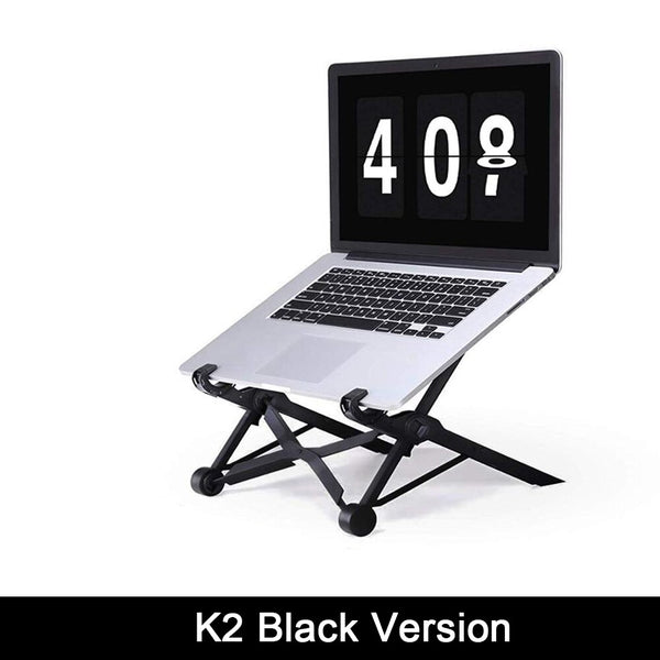 COOLCOLD Laptop Stand Portable Foldable Tablet Laptop Holder Cooling Adjustable Riser Bracket Notebook Stand for MacBook Pro Air