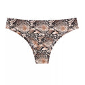 Hannah Seamless Thong Underwear - Snake