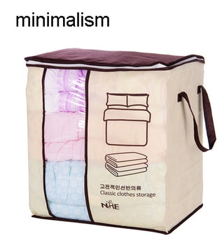 Buy minimalism Non-Woven Portable Clothes Storage Bag