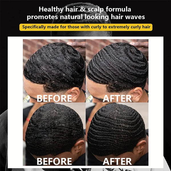Wavy Pattern Hair Clay