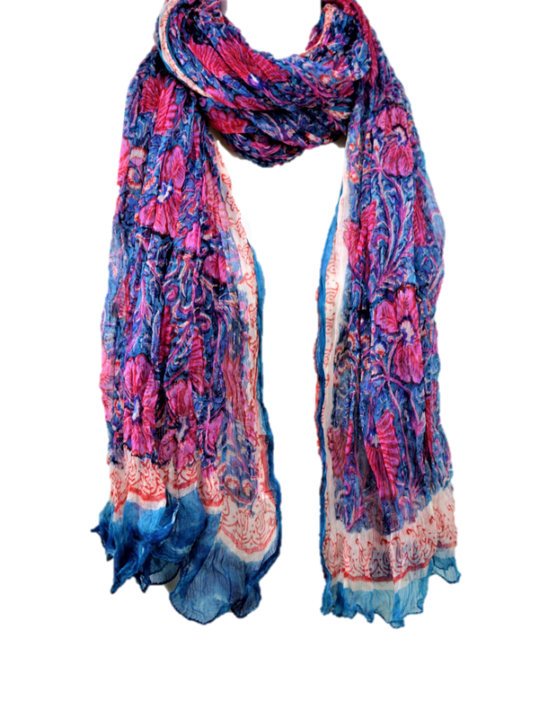 Floral Fashion Chiffon Scarves