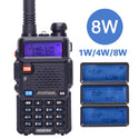 Baofeng UV-5R 8W High Power Powerful Walkie Talkie Two Way Radio 8Watts Cb Portable Radio 10km Long Range Pofung UV5R Hunting