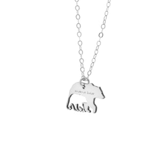 Mama Bear and Cub Necklace