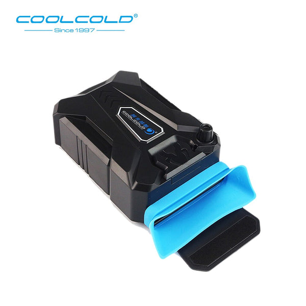 COOLCOLD Vacuum Portable Laptop Cooler USB Air Cooler External Extracting Cooling Fan Notebook for 15 15.6 17 Inch Laptop