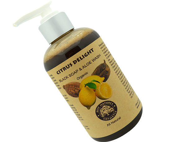 Organic Citrus Delight Face & Body Wash with