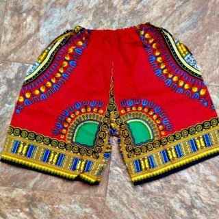 Kid's Dashiki African  summer Short Pant