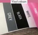 "Stripe" Design House Name/Number High Quality Acrylic Outdoor Or