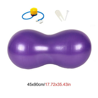 Buy purple Sports Peanut Yoga Balls Pilates Gym Balance