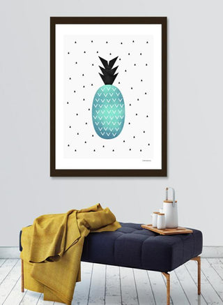 Turquoise Pineapple  Frame