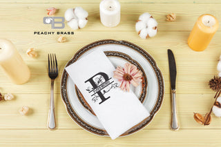 Personalized Cloth Napkins