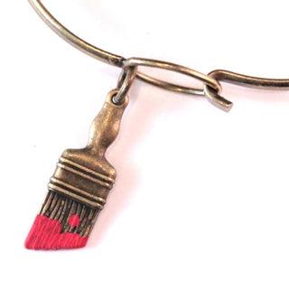 Buy cherry Paintbrush Charm Bracelet, Necklace, or Charm Only