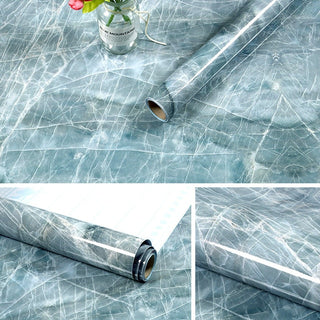 Buy n07 3M/5M/10M Kitchen Marble Contact Paper