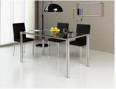 Buy 140x80x75cm Stretch table. Fold the dining table and chairs.