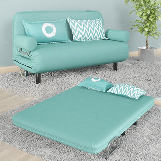 Buy 120cm-navy-blue Multifunctional Chair Sofa Bed