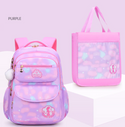 2 Size Cute Girls School Bags with Handbag