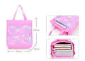 2 Size Cute Girls School Bags with Handbag