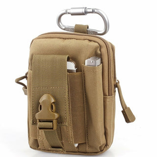 Buy tan Compact Multi-Purpose Gadget Pouch Waist Bag